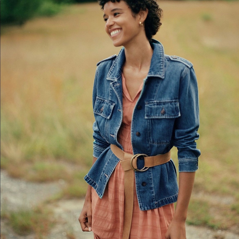Anthropologie Dear John - Tyler Denim Shirt Jacket